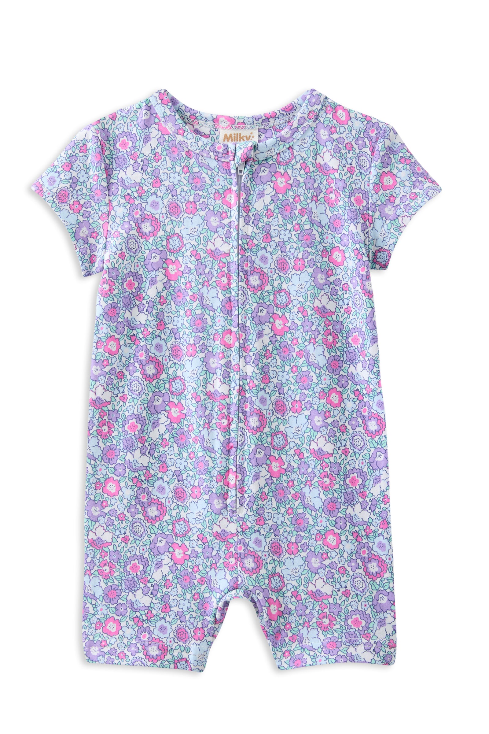 Pretty Posy Zip Romper