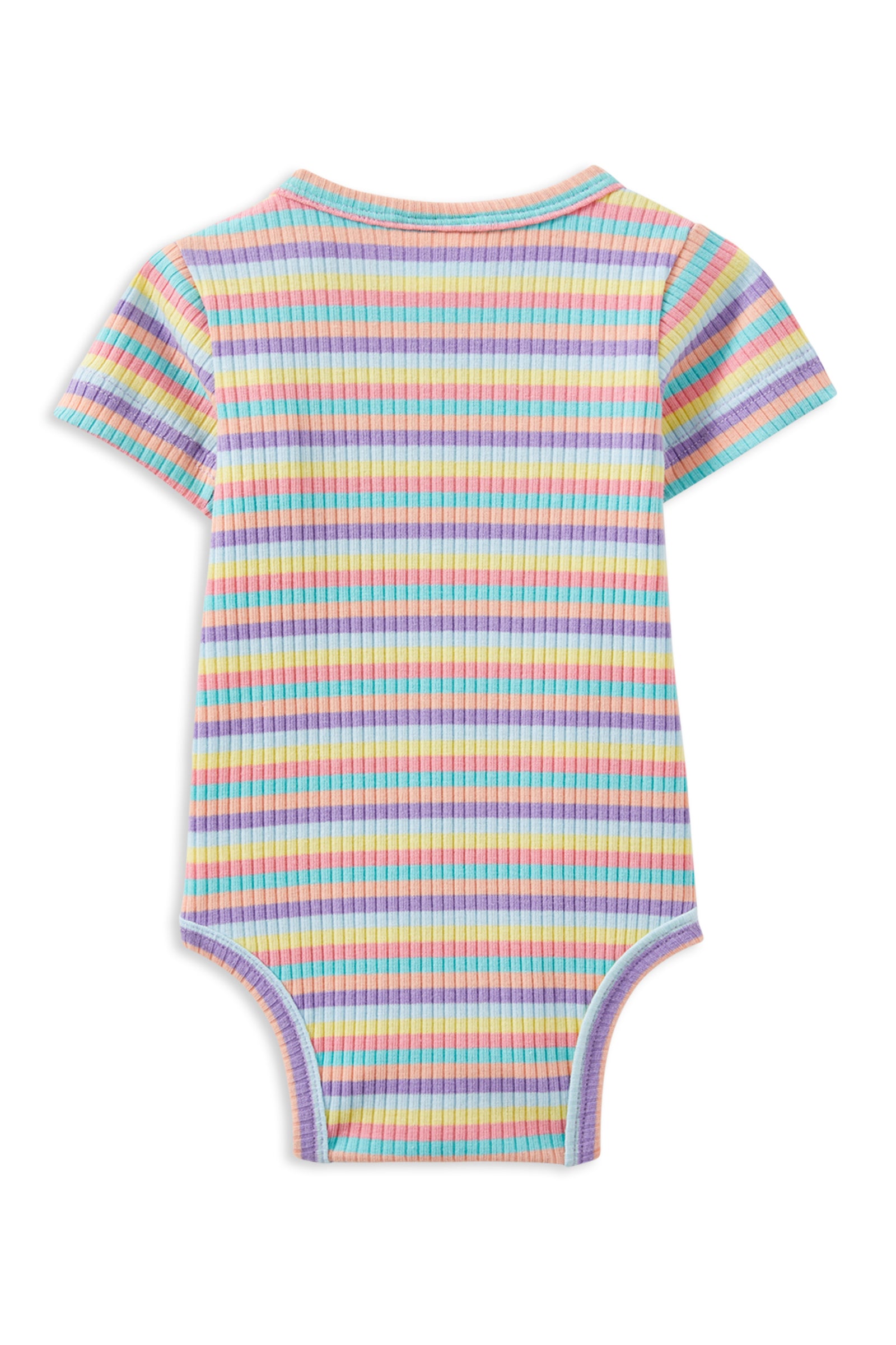 Multi Stripe Rib Bubbysuit