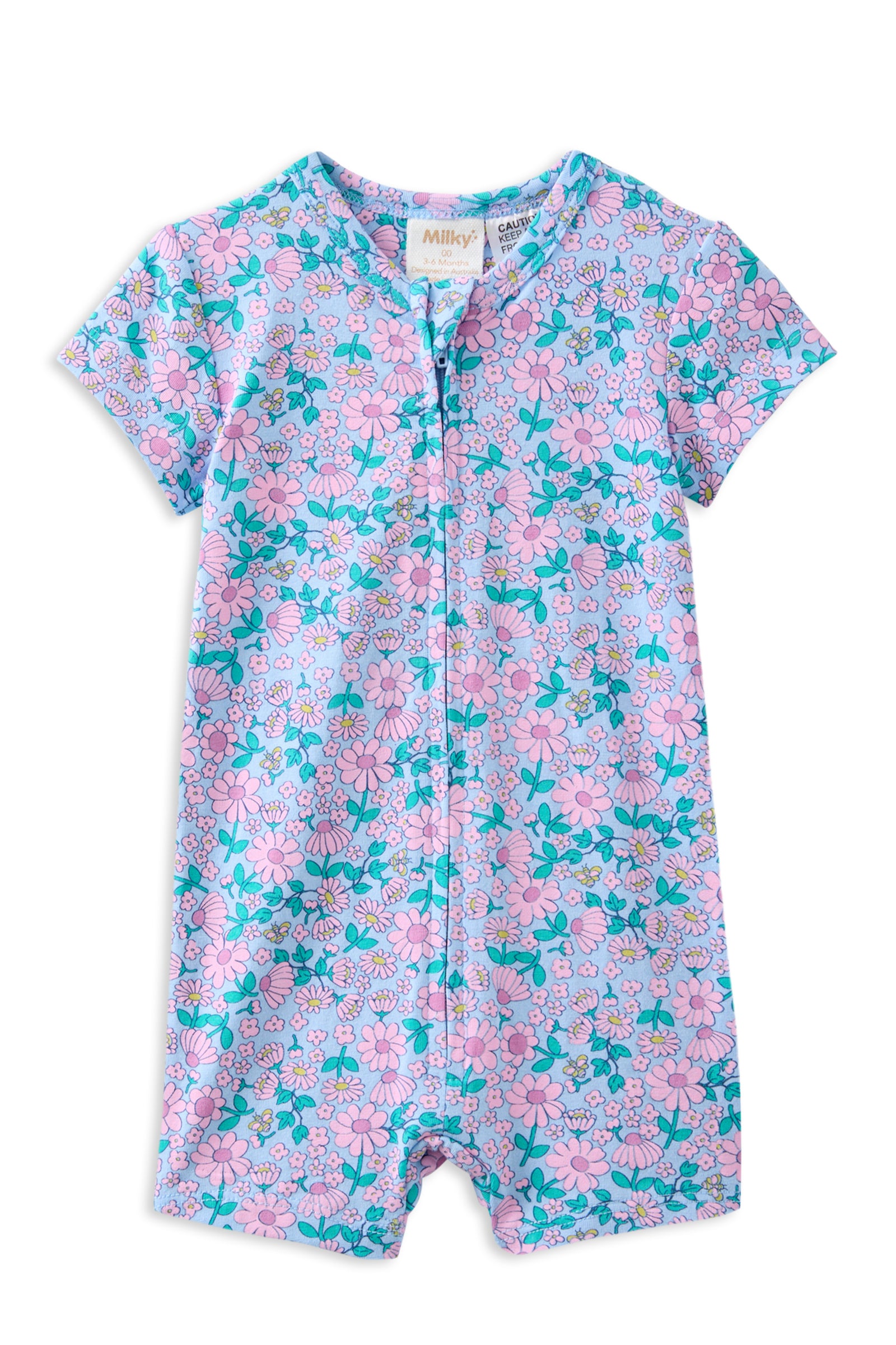 Daisy Fields Zip Romper