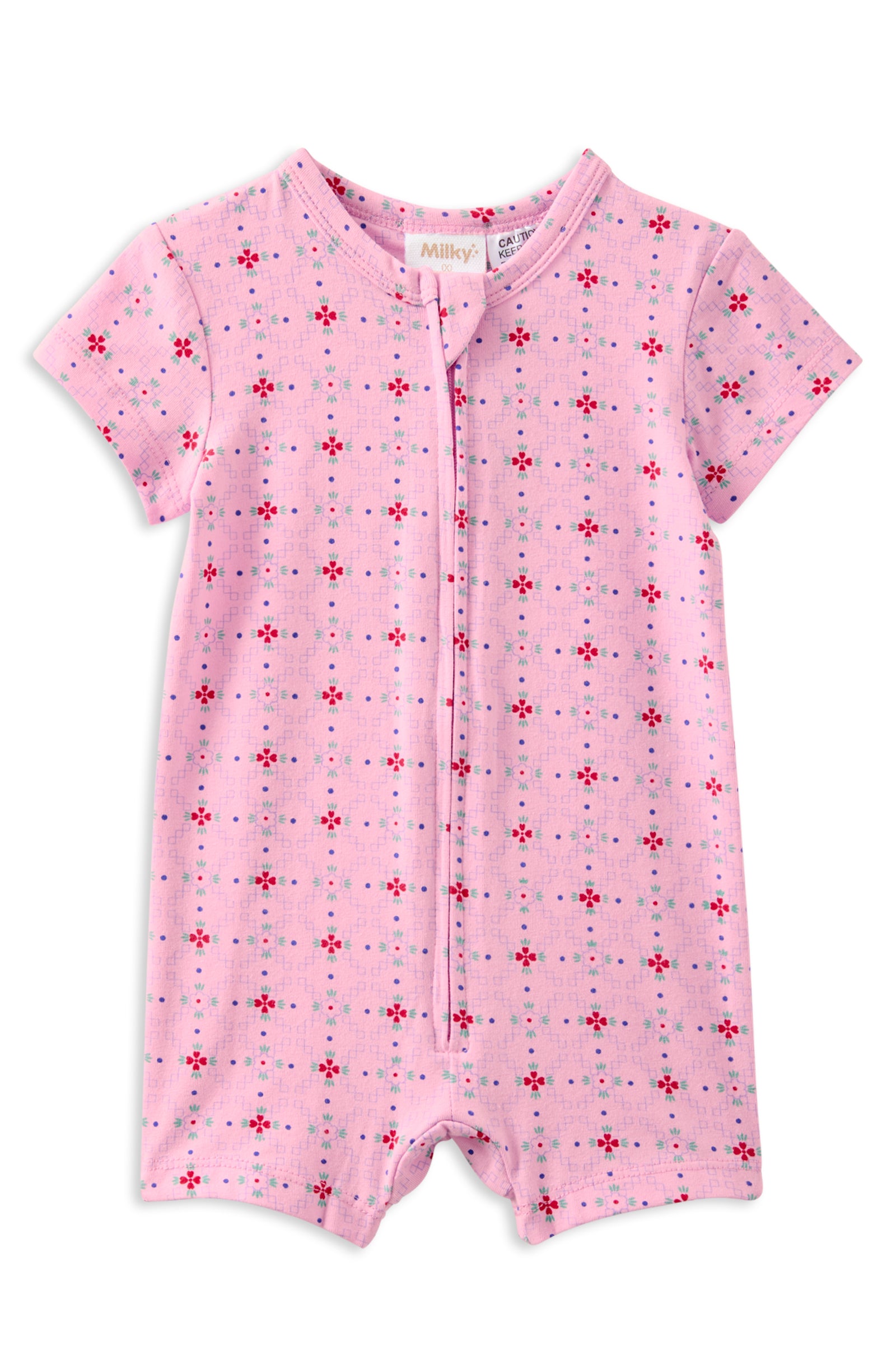 Fleur Zip Romper