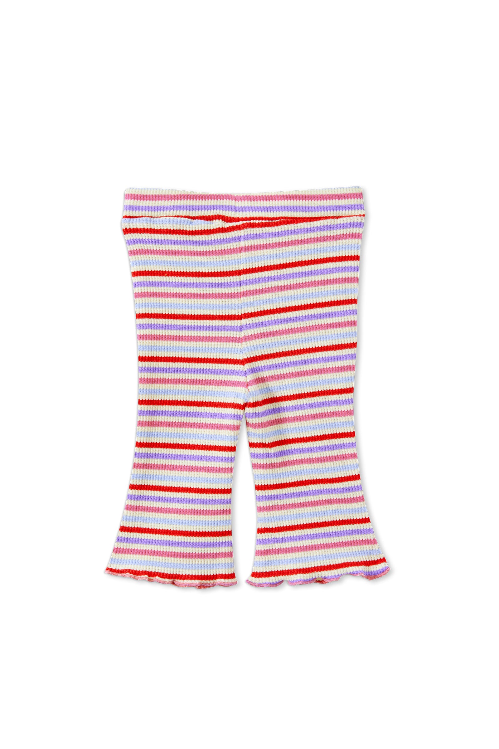 Jellybean Waffle Flared Legging - Baby