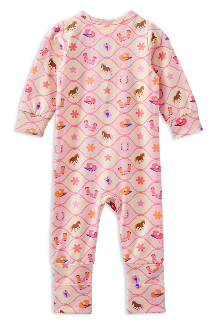 Rodeo Dreams Zip Romper