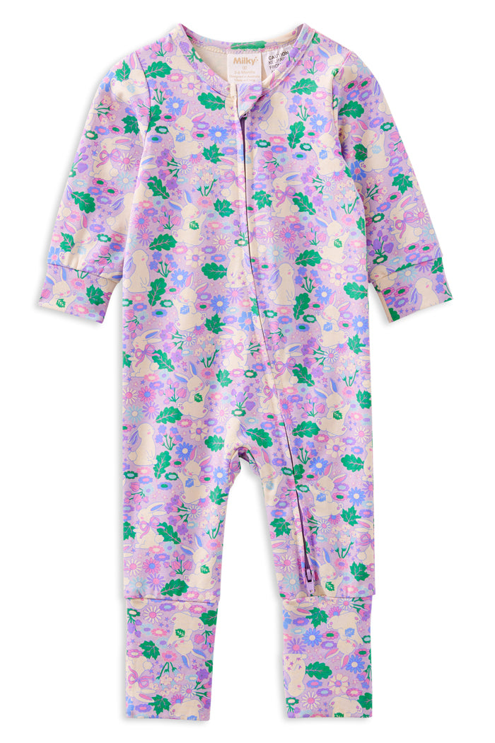 Bunny & the Blossoms Zip Romper