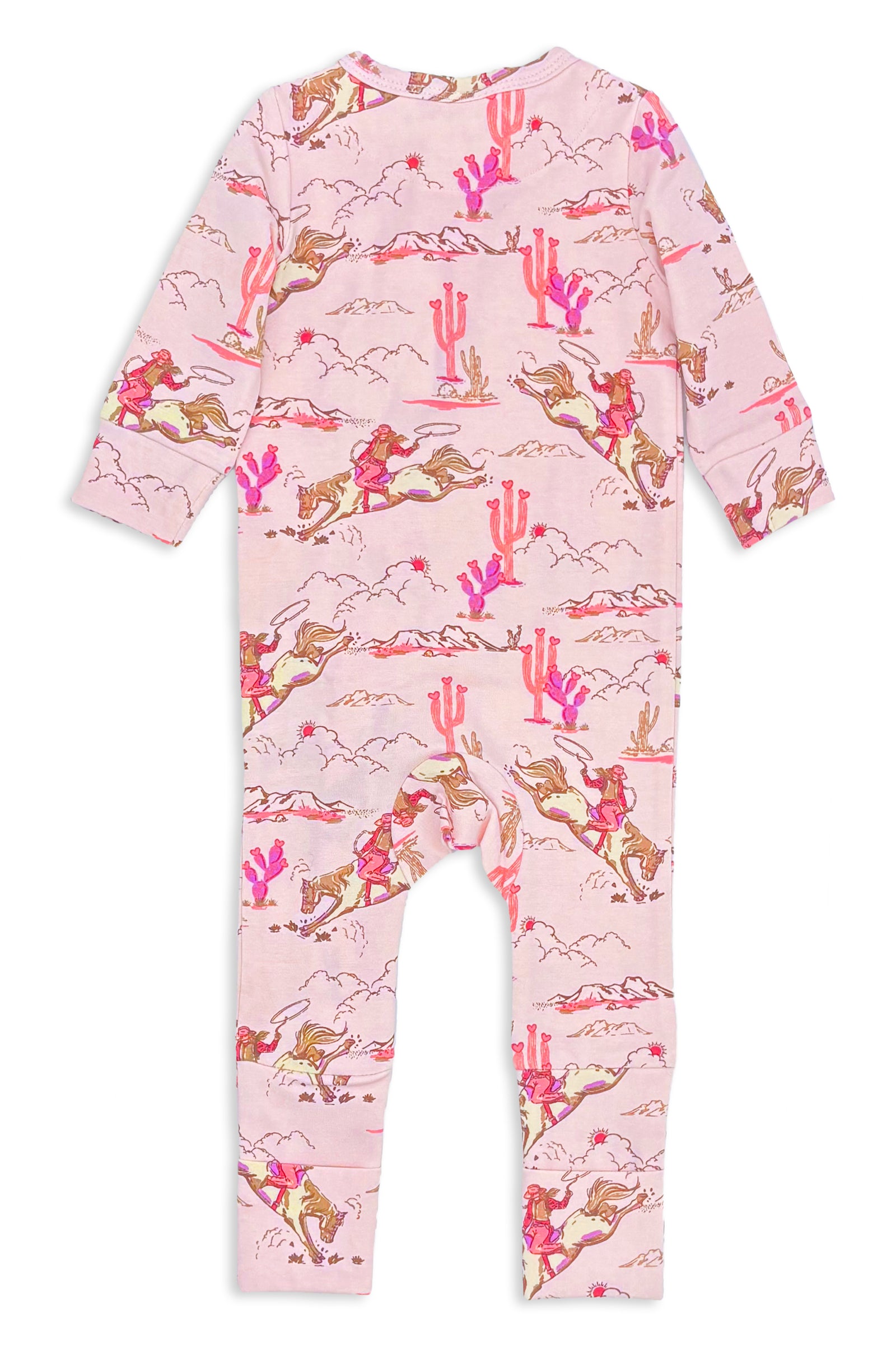 Rowdy Rider Zip Romper
