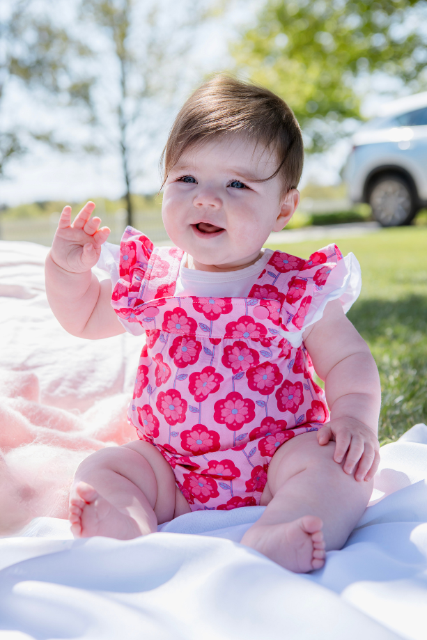 Retro Blooms Playsuit