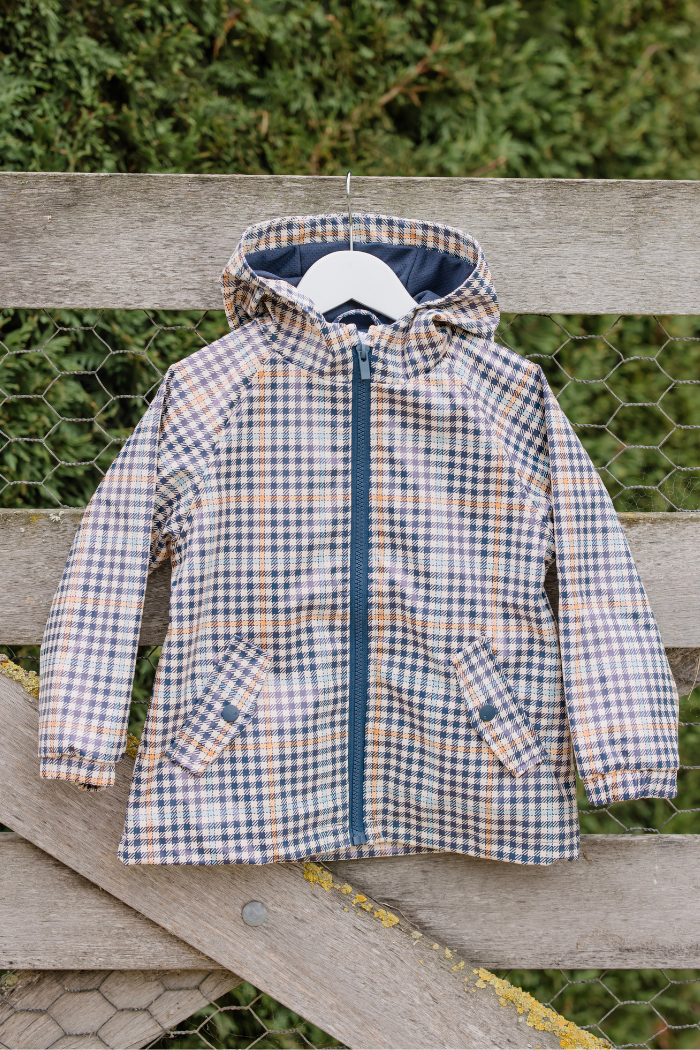 Check Rain Jacket