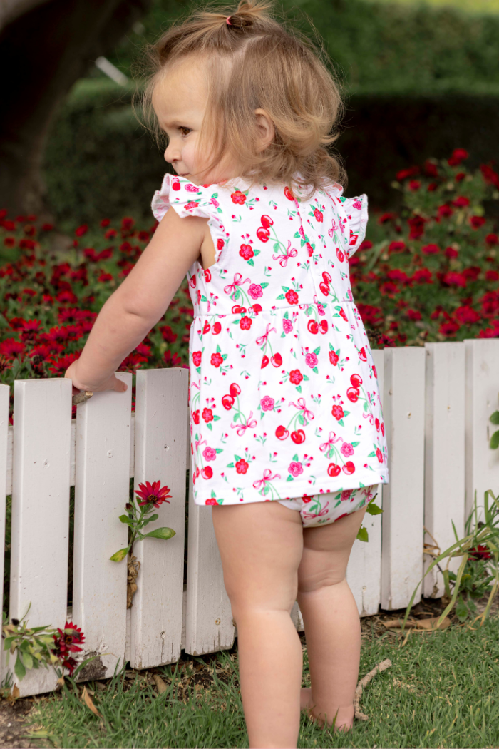 Sweet Cherry Baby Dress