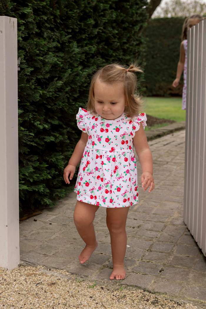 Sweet Cherry Baby Dress