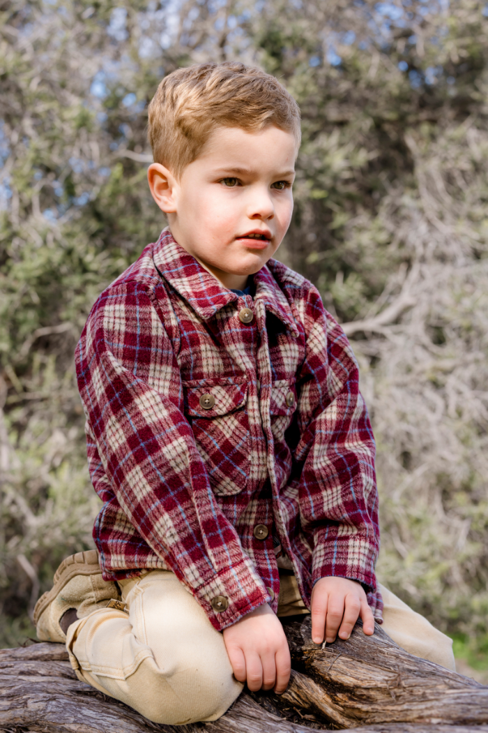 The Buddy Shirt - Burgandy