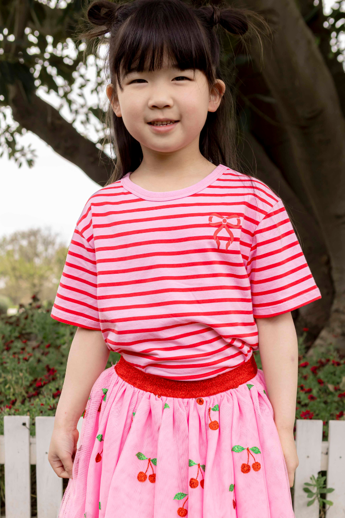 Red Stripe Tee
