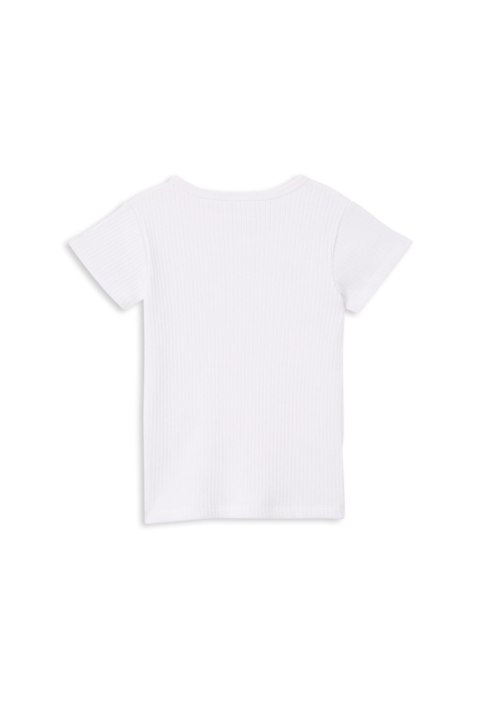 White Rib Tee