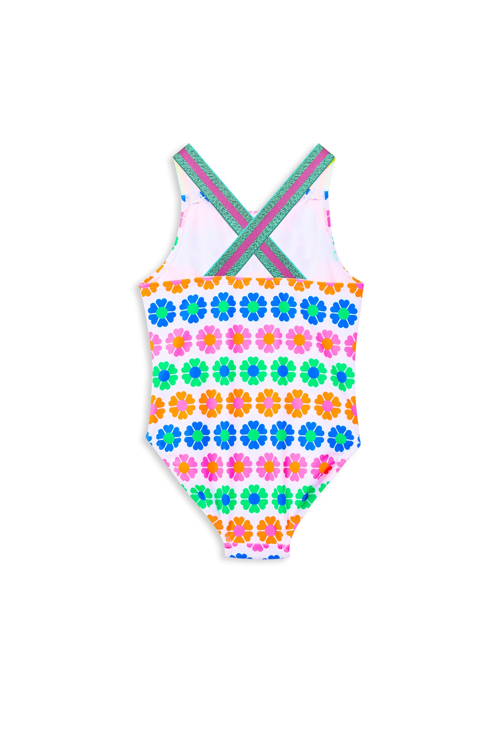 Neon Fun Sporty Swimsuit