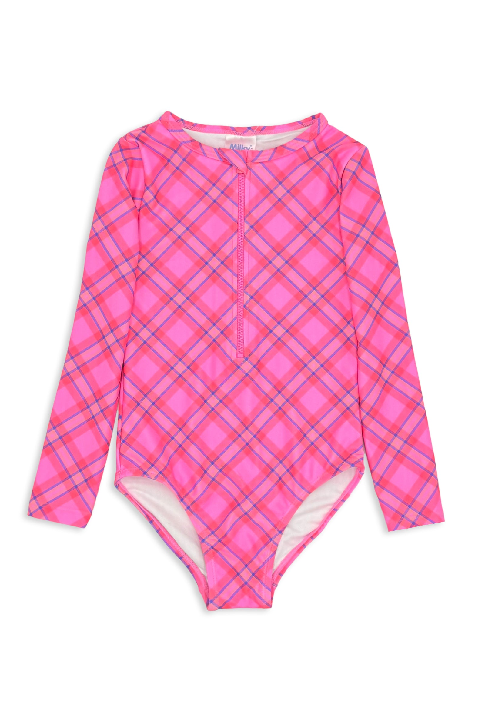 Plaid Check Swimsuit