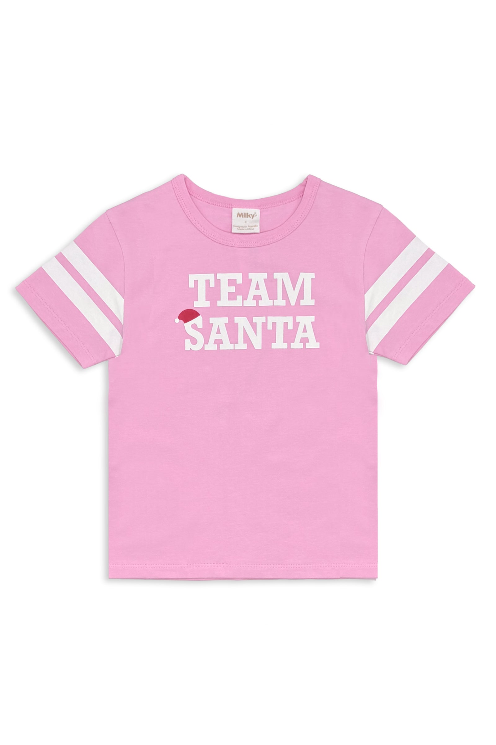 Team Santa Tee - Pink