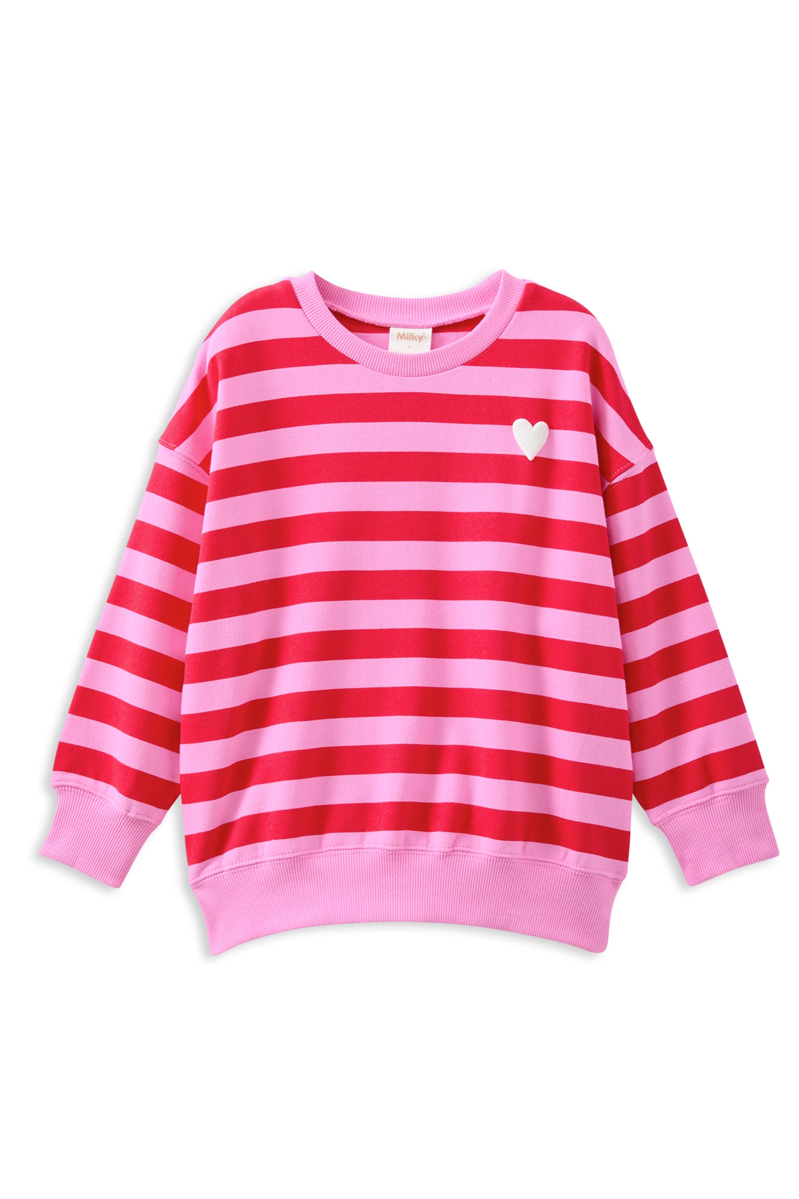 Cherry Stripe Sweat