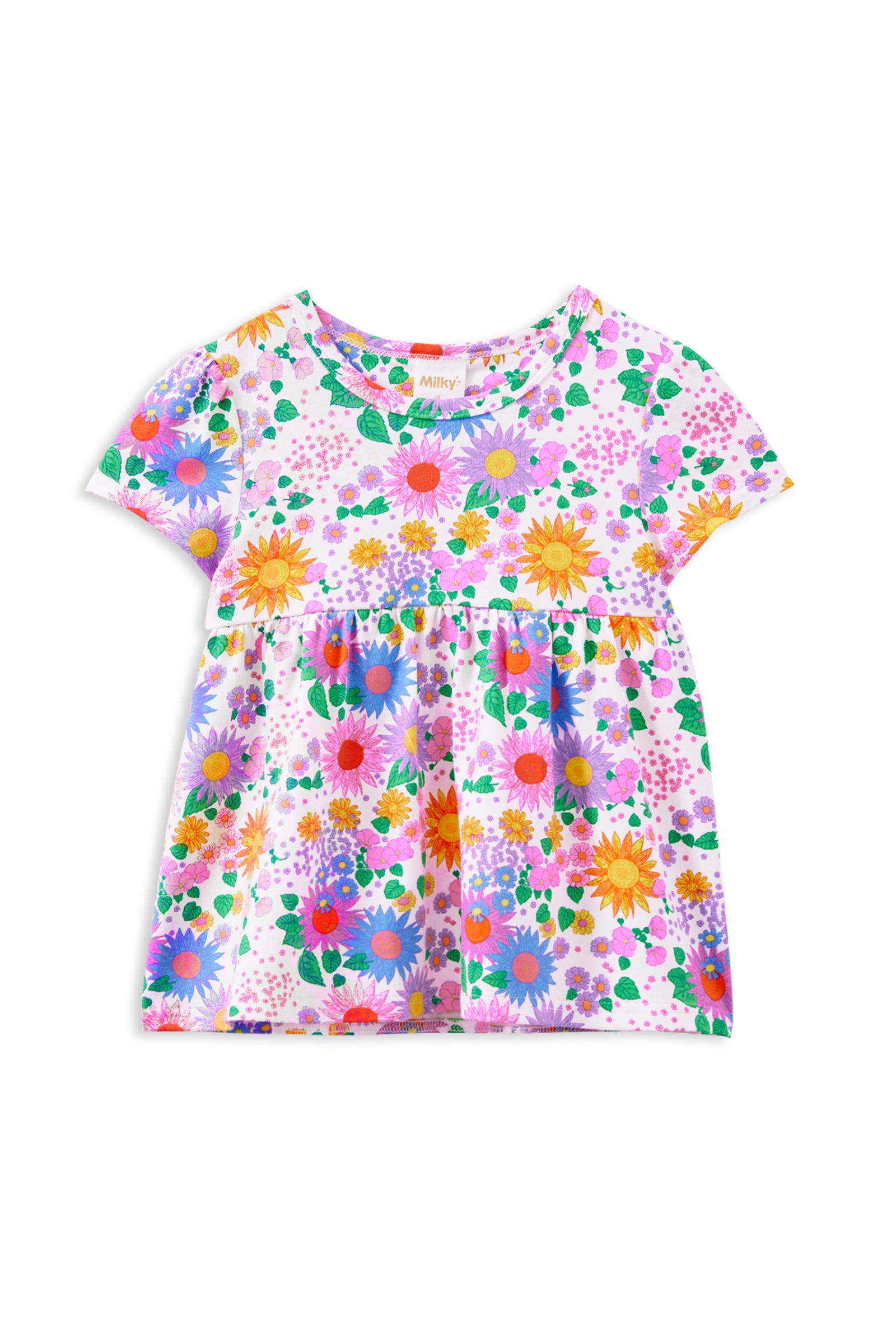 Sunshine Floral Swing Tee