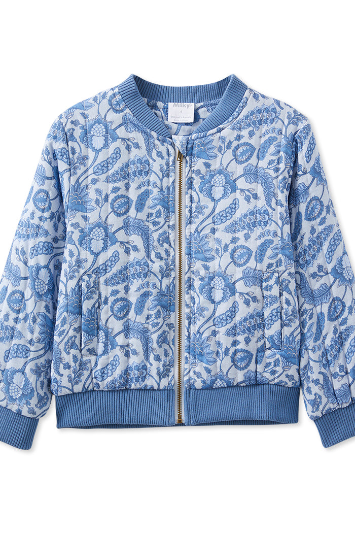 Paisley Bomber Jacket