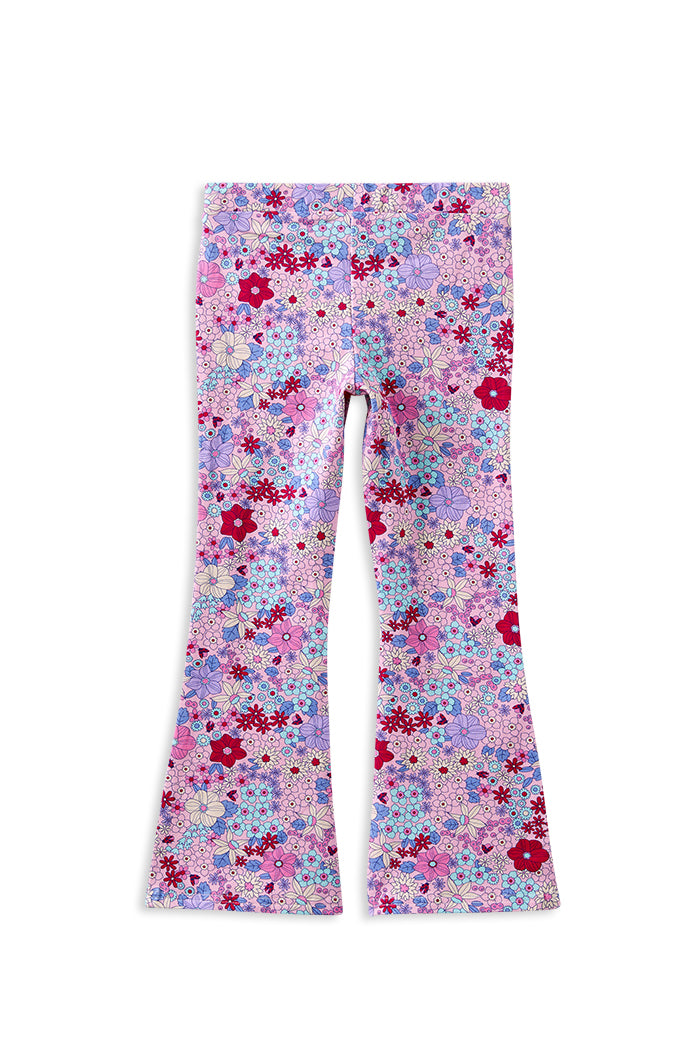 Lilac Bloom Flared Legging