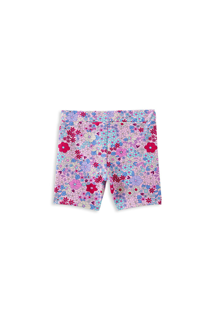 Lilac Bloom Bike Short