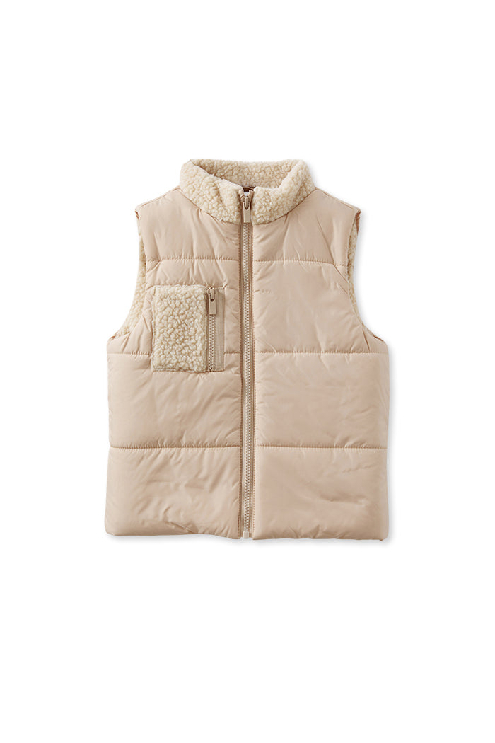 Nougat Puffer Vest