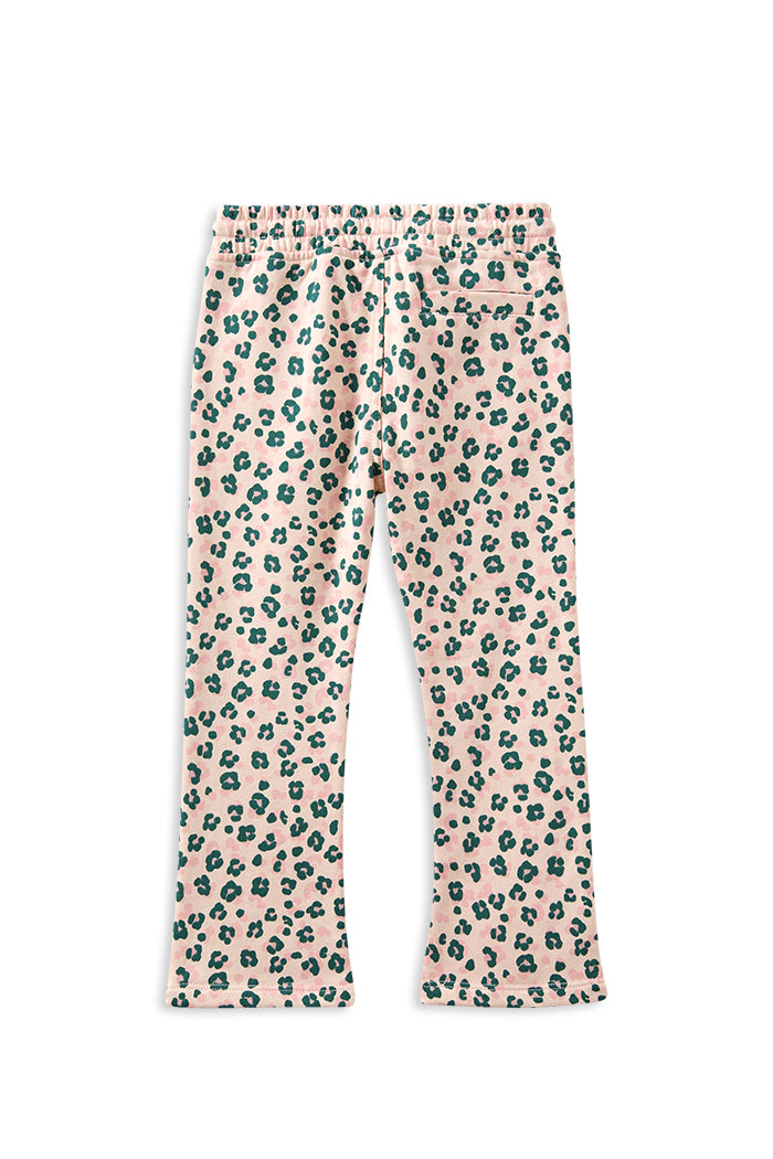 Leopard Fleece Track Pant