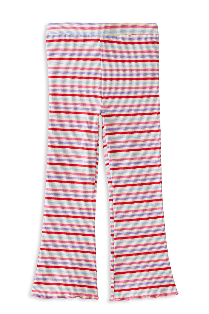 Jellybean Waffle Flared Legging