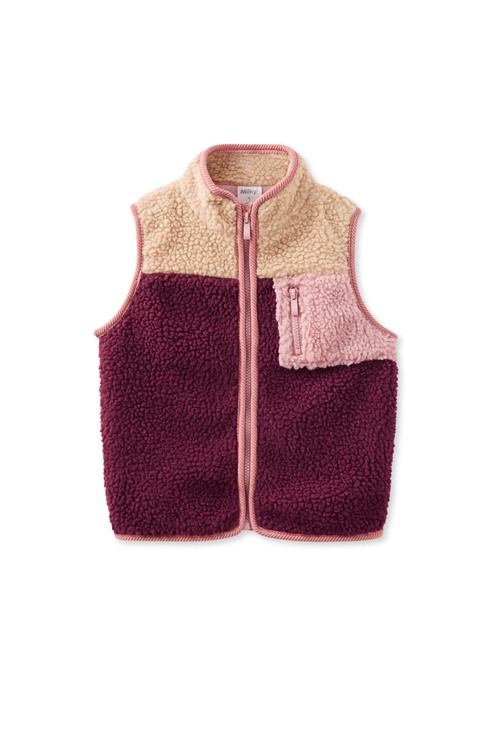 Ranger Sherpa Vest - Mulberry