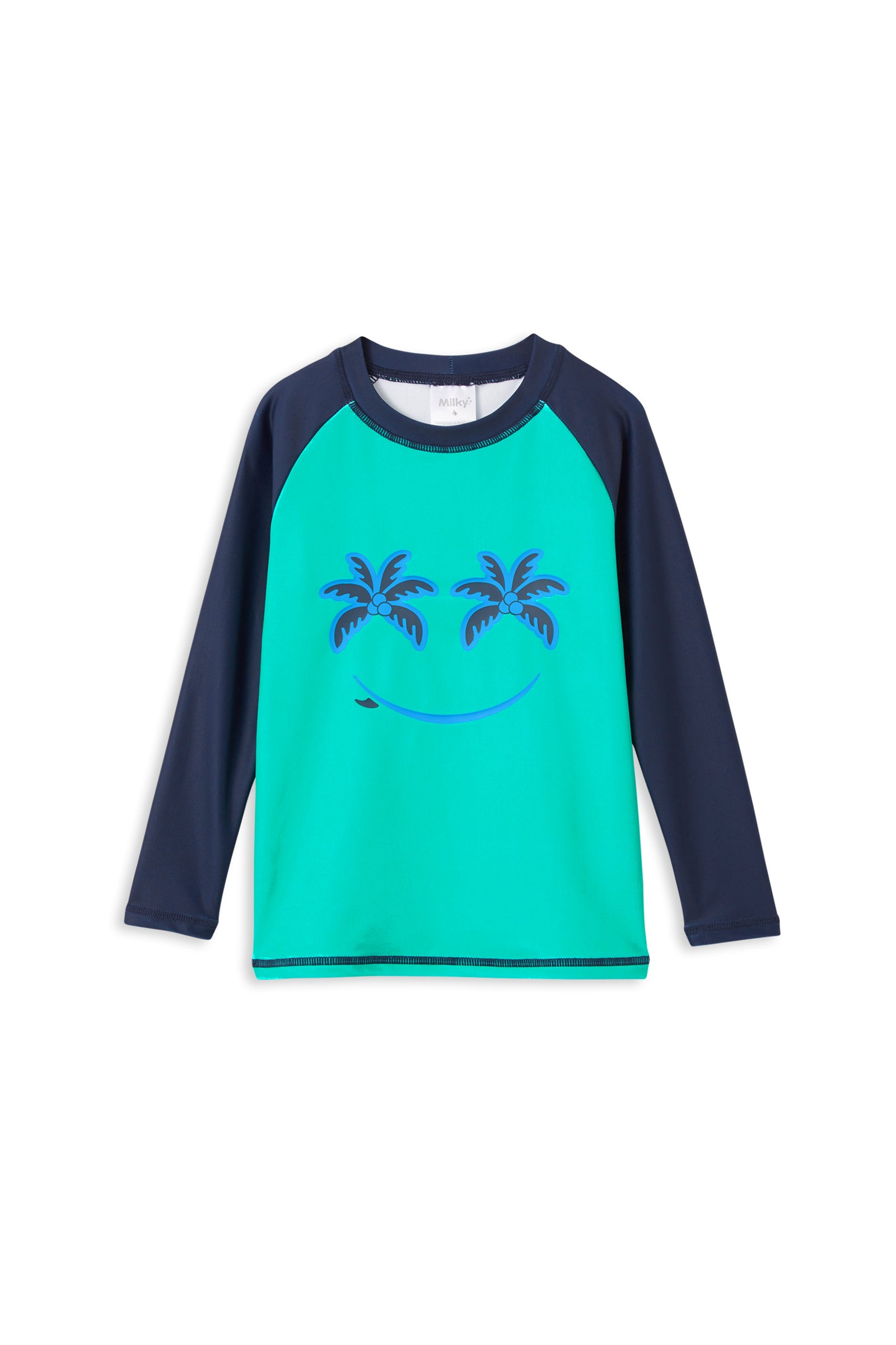 Green Panel Rash Vest