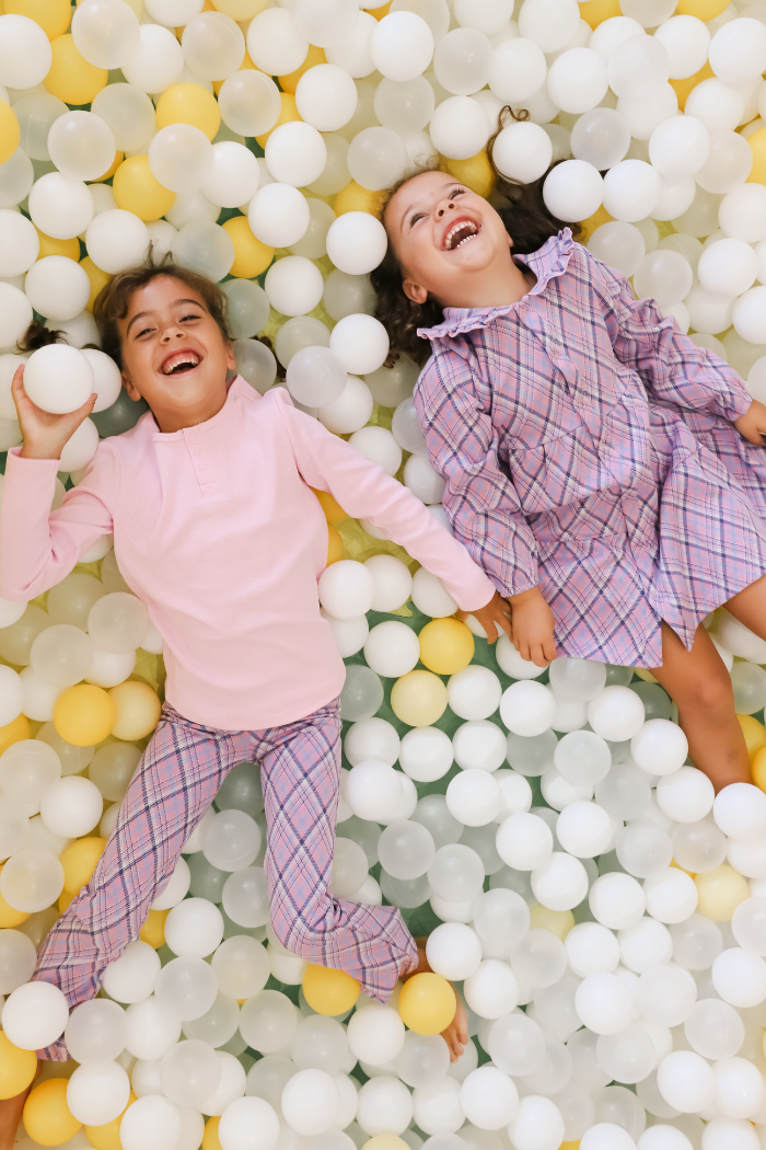 Playtime Check Dress