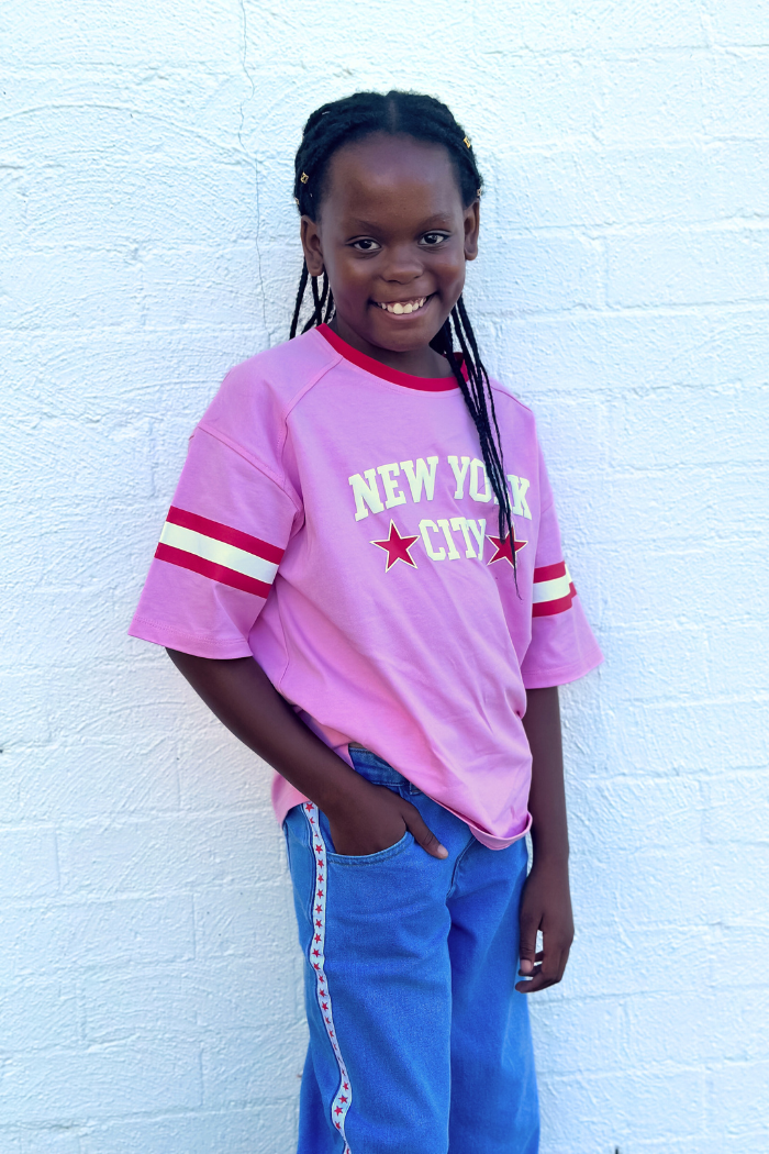 New York Tee - Pink