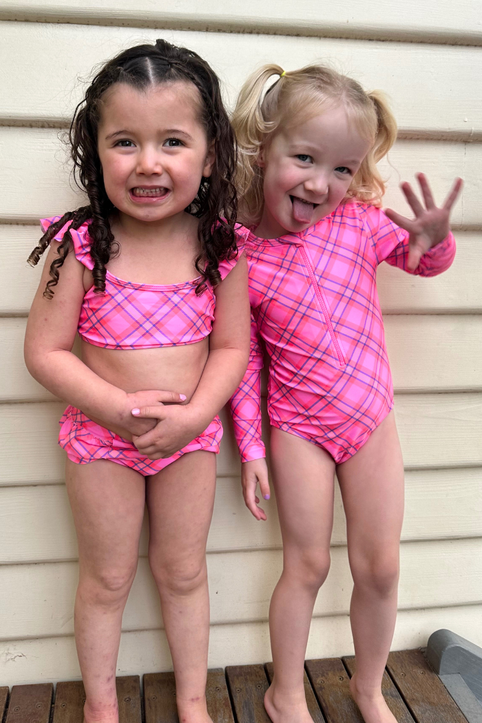 Plaid Check Bikini