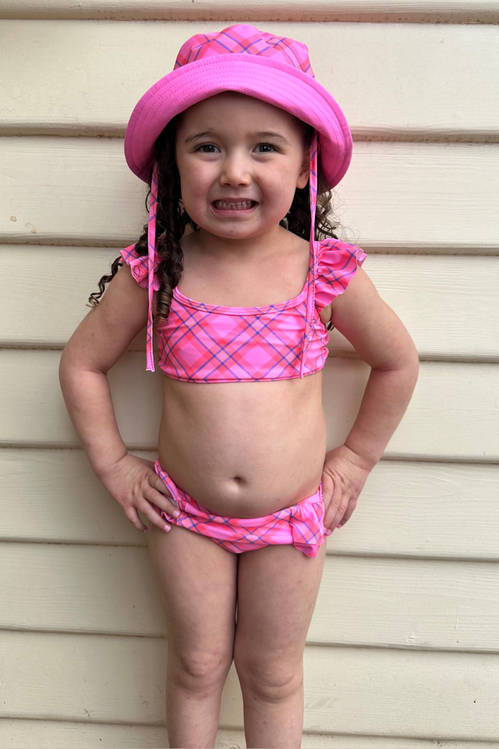 Plaid Check Bikini