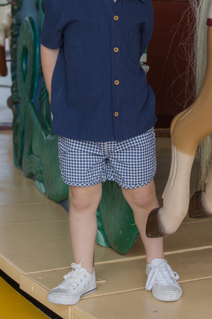 Gingham Boardshort