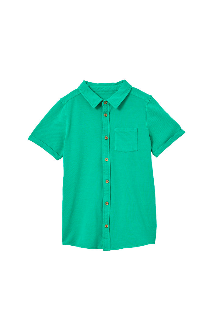 Apple Green Pique Shirt