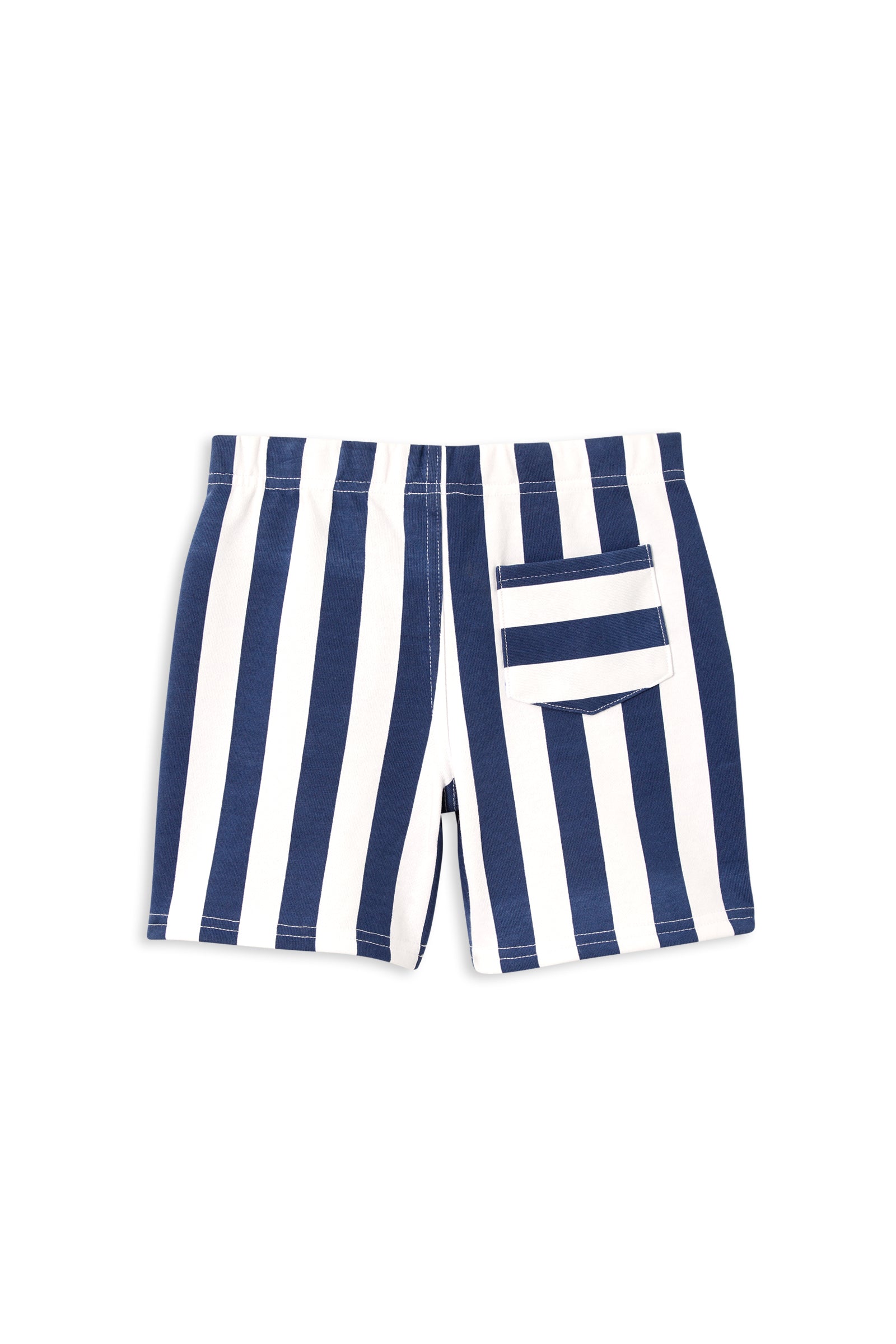 Stripe Fleece Short