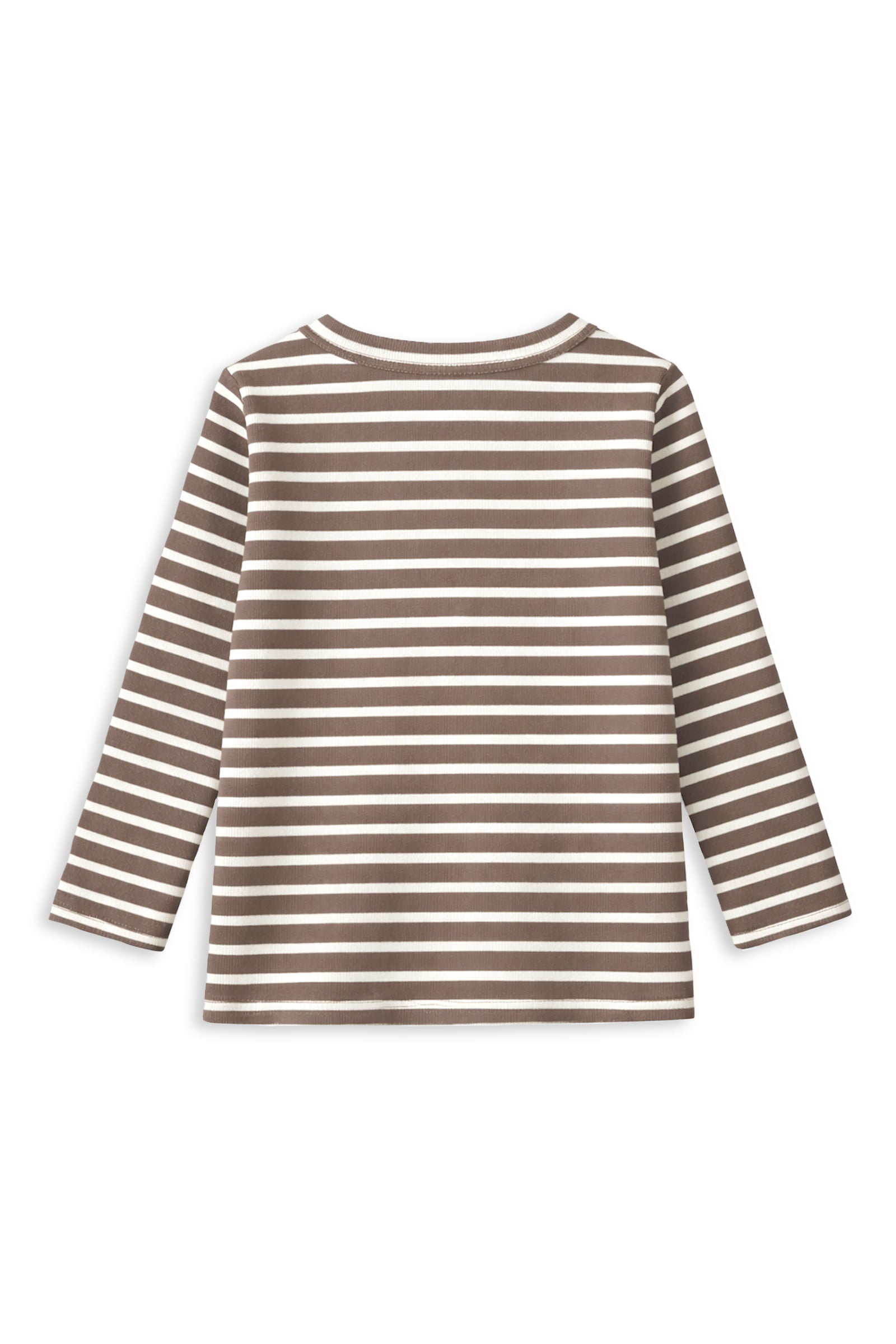 Latte Stripe Henley