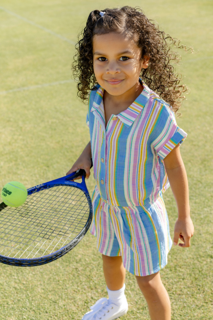 Crinkle Stripe Shirt