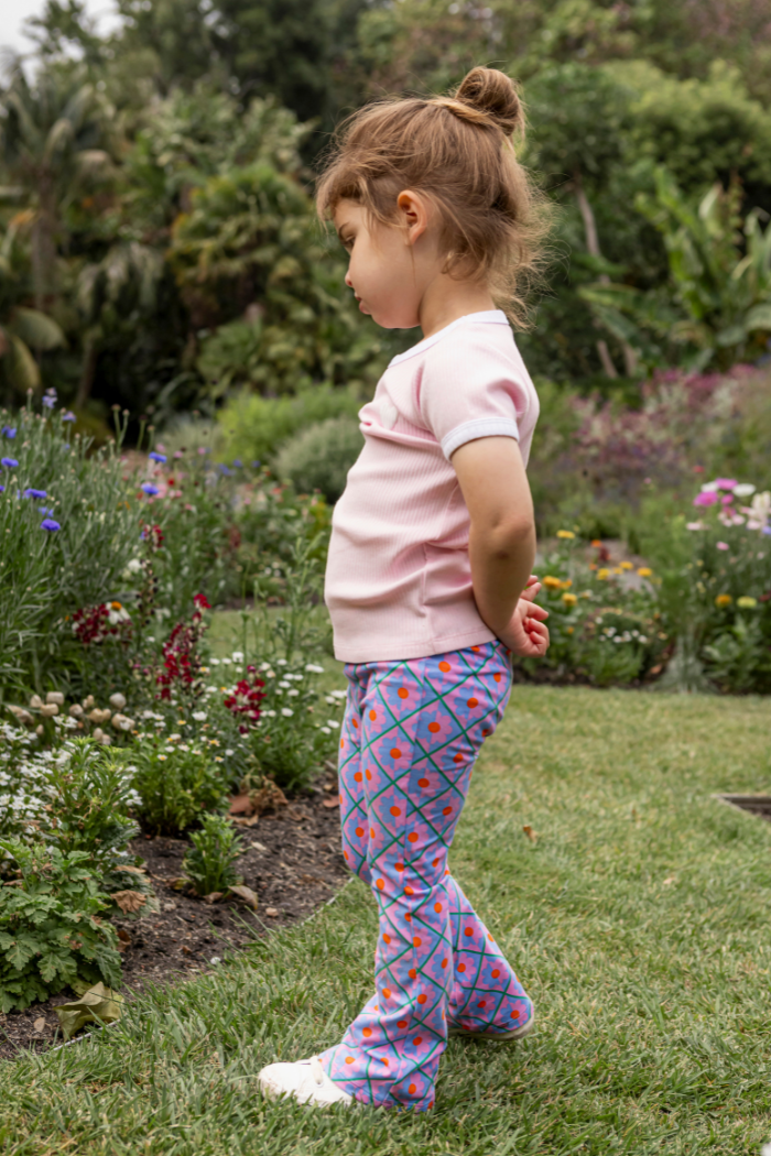 Retro Pop Flared Legging