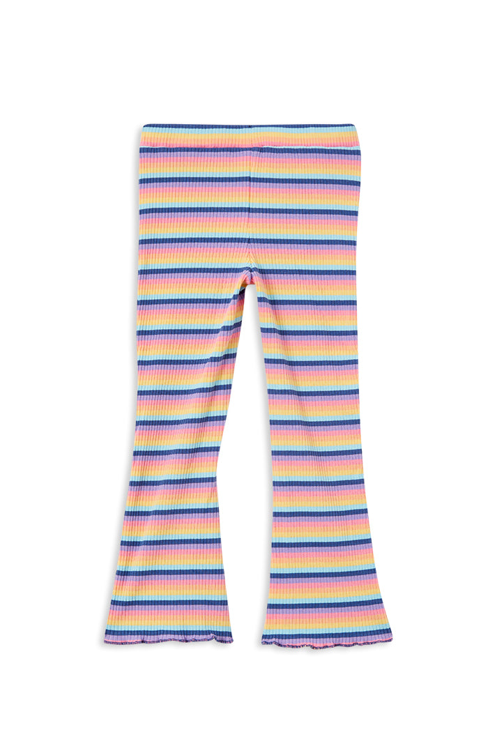 Multi Stripe Flare Legging