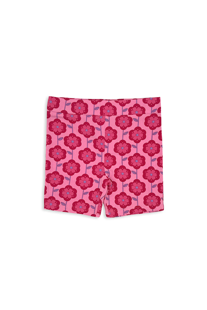 Retro Blooms Bike Short