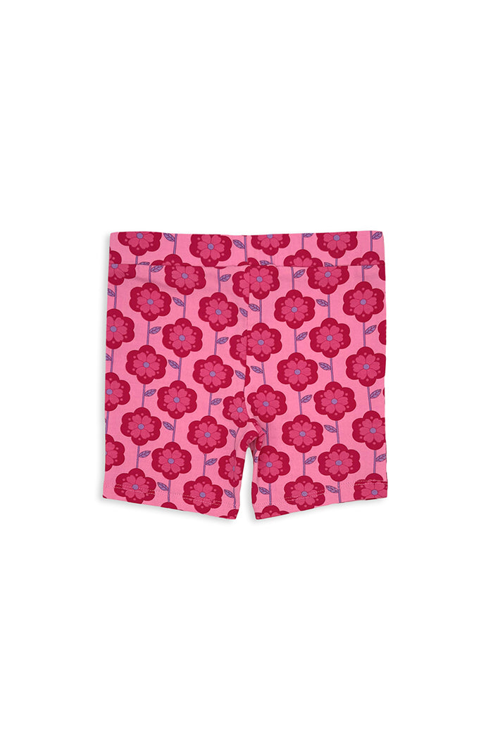 Retro Blooms Bike Short