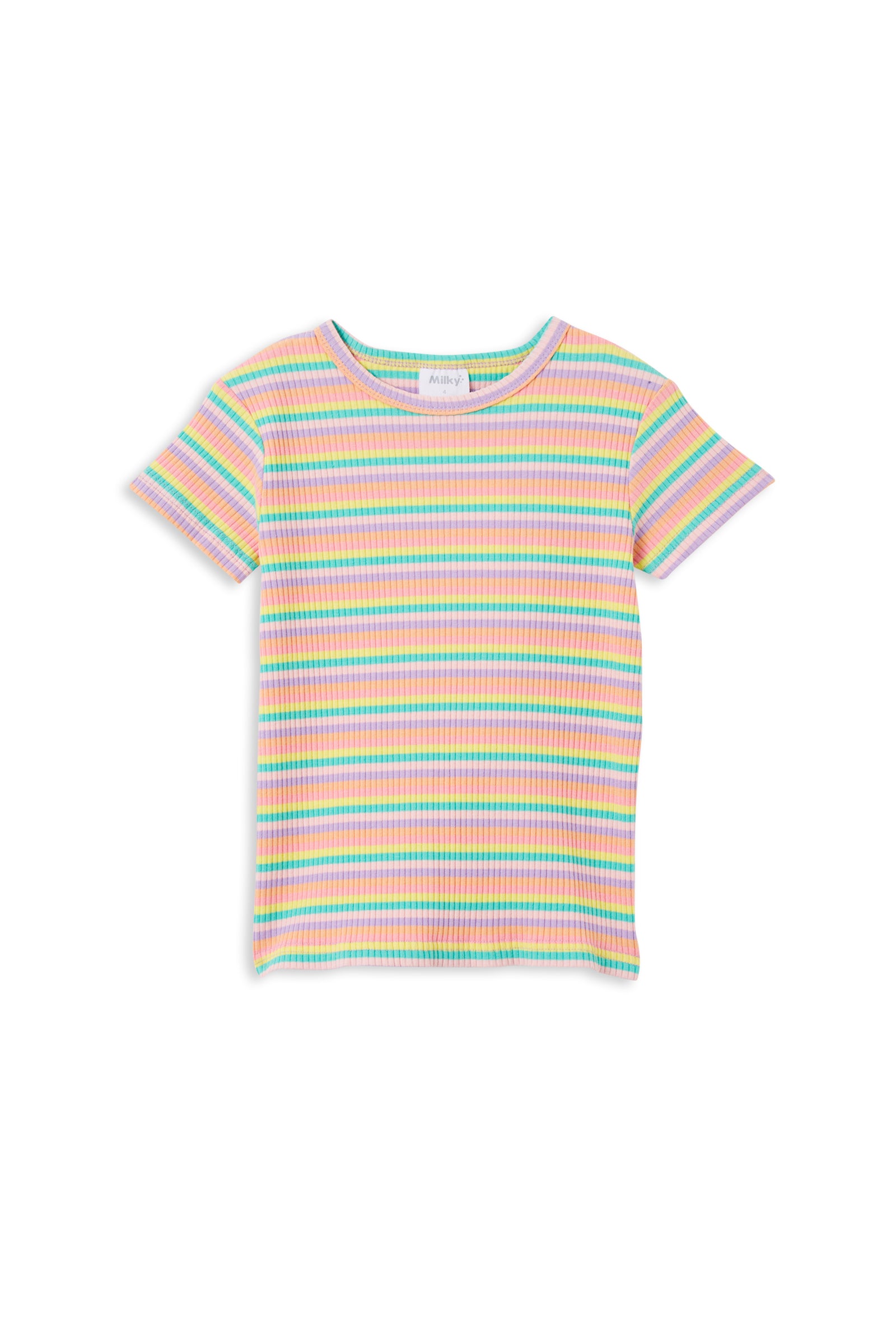 Stripe Rib Tee