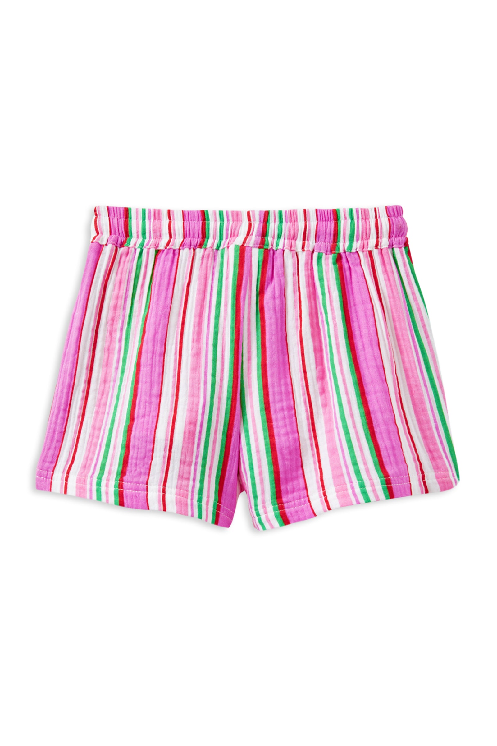Crinkle Stripe Short