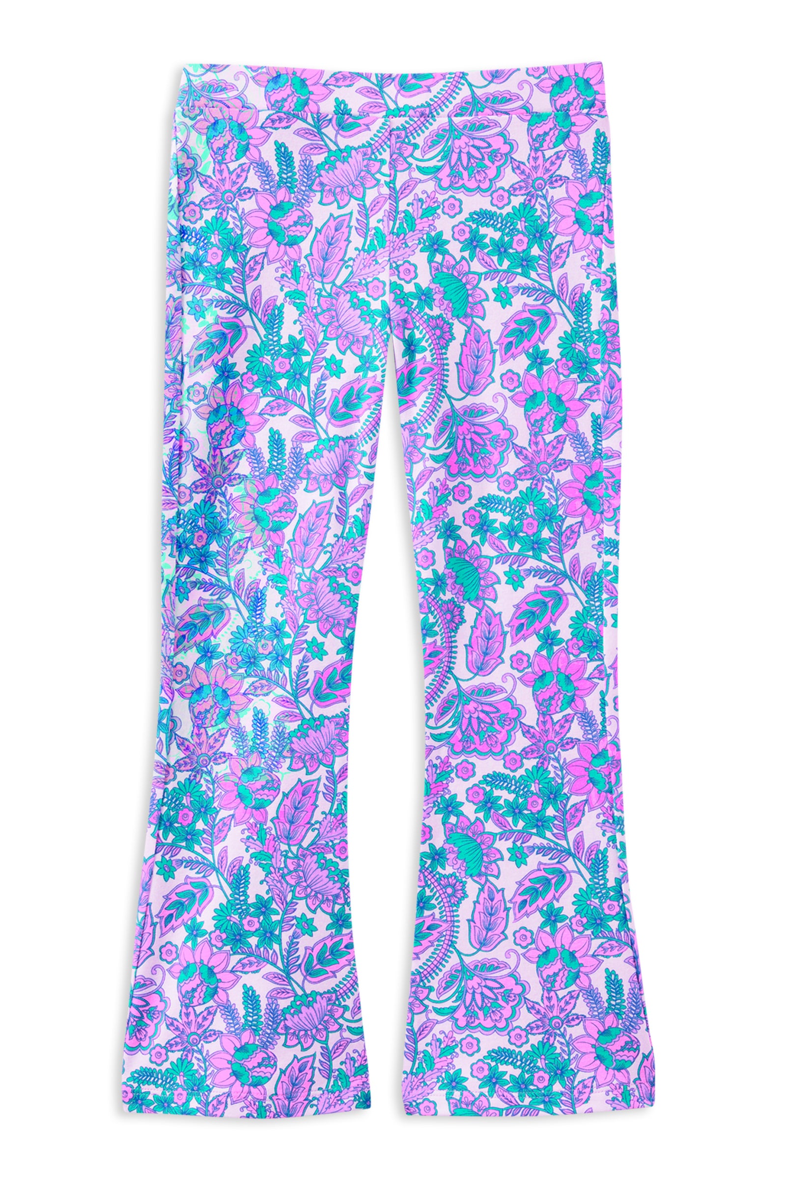 Paisley Bloom Flared Legging