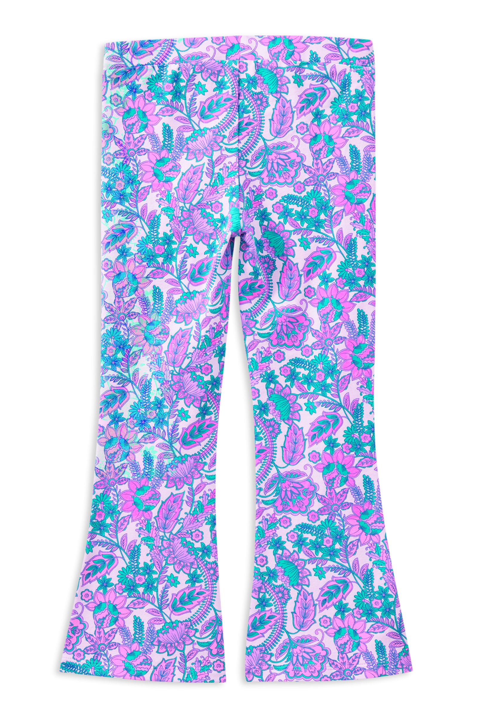 Paisley Bloom Flared Legging