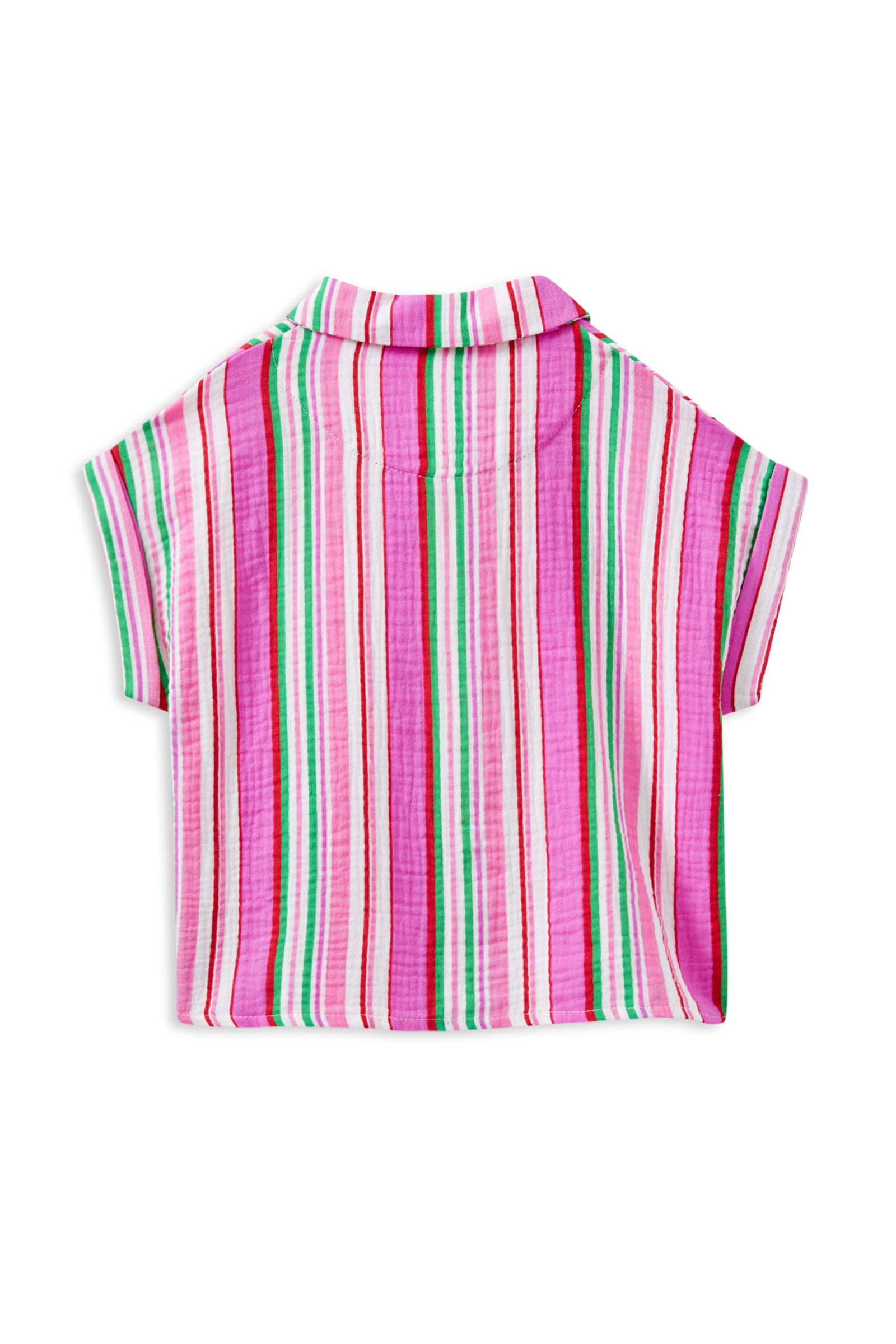 Crinkle Stripe Shirt