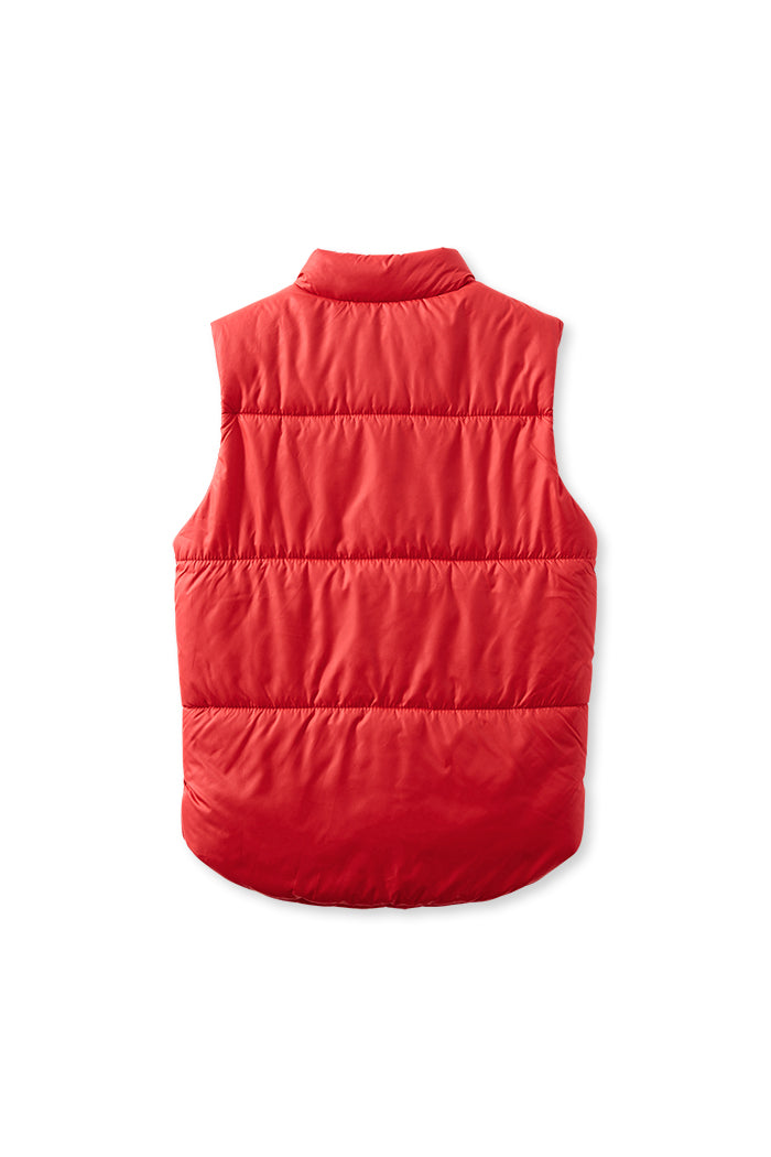 Red Crush Puffer Vest