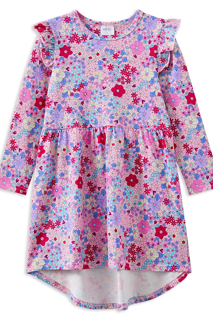 Lilac Bloom Hi Lo Dress