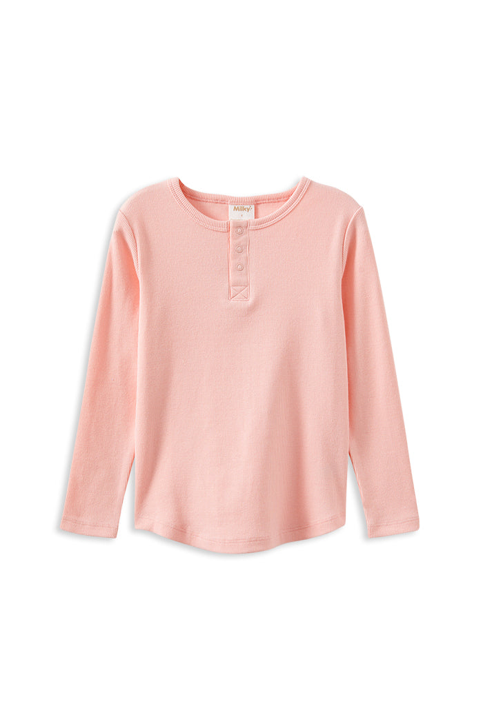 Whisper Rose Henley