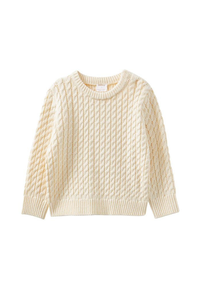 Natural Cable Knit Jumper